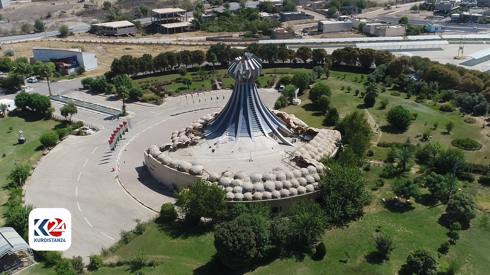 The Monument of Halabja (Photo: Archived/ Kurdistan 24)